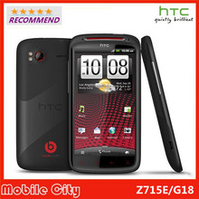 G18 Original HTC Sensation XE Z715E G18 Android 8MP WIFI GPS 4.3″‘TouchScreen Unlocked Cell Phone with the beats audio earphone