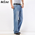 Plus Size 28 40 New arrival 2016 Brand mens flared jeans men s bell bottom denim