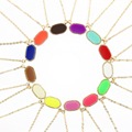 Brand Classic Mini Oval Choker Necklace Famous Brand Designer Jewelry Gold Fashion Necklace Women Female Accessories