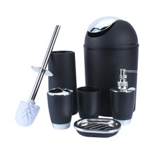 1Set 6Pcs European Style Bathroom Accessory Set