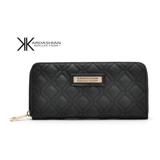 New 2015 Women Wallet Long Design KK Wallets PU Leather Kardashian Kollection High Grade Clutch Wallet