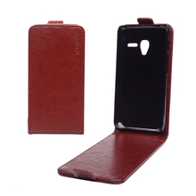 Кожаный чехол для alcatel one touch pixi 3 4.5 дюймов чехол OT 4027D 4027N 4028A чехол флип мобильный телефон сумка магнитный оболочки кожи