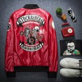 2016 Spring and Autumn Korean Style Fashion Men s PU Leather Coat Locomotive Students Leisure Jacket