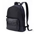 2016 Fashion New Nylon Backpack Men Waterproof Stars And Rivet Ornament Casual Daypack Travel Bag Women