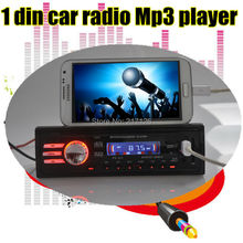 NEW 12V Car Audio Car Radio Car Stereo Mp3 Player SD USB Drive 1 Din In-Dash FM Transmitter Remote Control 1042A LED Screen