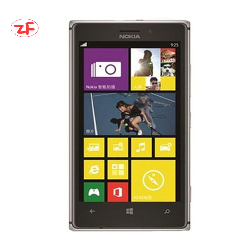 Unlocked Original Nokia Lumia 925 Windows8 OS mobile phone Dual Core 4 5 WIFI GPS 1GB