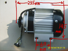 High grade 12V 500W gear Motor Low speed permanent magnet Brushless motor wind driven generator Free shipping