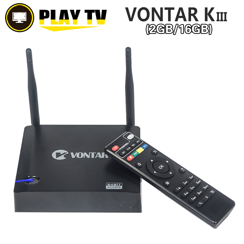 [Genuine] Vontar KIII TV Box Amlogic S905 K3 Android 5.1 4K Quad Core 2GB/16GB 2.4G/5GHz Dual WIFI LAN BT4.0 KODI Media Player