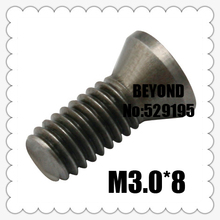 50pcs M3.0*8mm Insert Torx Screw for Replaces Carbide Inserts CNC Lathe Tool
