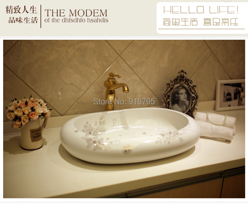 Hand painted porcelain sink compra lotes baratos de hand painted ...
