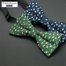 New fashion tuxedo bow tie men red and black tartan groom marry groomsmen wedding party colorful striped butterfly cravats mens
