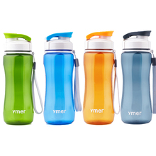 2014 New leak-proof simple design 560ml plastic bottle brief fashion portable sealed travel kettle