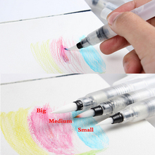 Water Piston Writing Watercolor Brush Traditional Chinese Japanese Calligraphy Drawing Pen Beginner 12cm
