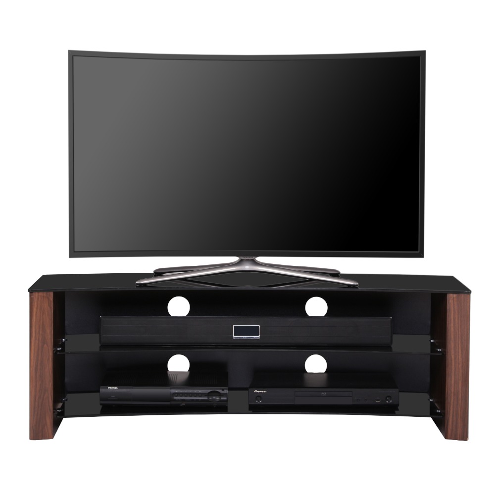 Fenge-Curved-TV-Stand-3-tiers-component-shelf-home-Entertainment 