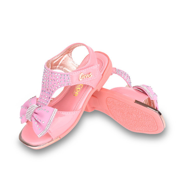 Summer New Arrive children beach sandals Casual Kids Shoes For Girl Sandals Bow Fashion Pink Princess Mini Melissa Shoes (1)