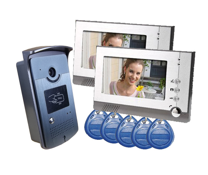 freeshipping by DHL Video Door Phone intercoms interfone para casa maison video Intercom video IR Camera.interphone visiophone