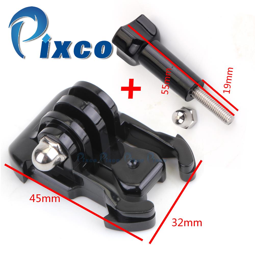 Quick Release Tripod Adapter Buckle Basic Strap Mount Clips with Screw for Gopro Hero 3 3+ 4 Xiaomi Yi Sport Camera accessories