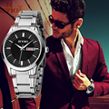2016 New Eyki Men Women Business Gold Watch Stainless Steel Wrist Watches Luxury Brand Couple Watch