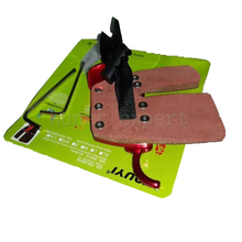 A free shipping archery finger tab adjustable thumb protector right hand L size suited for youth