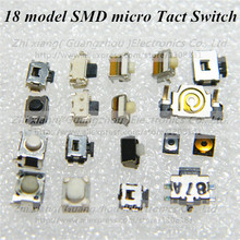 18 модель SMD микро-переключатель сторона переключатель широко используется для MP3 MP4 MP5 планшет пк смартфон объем выключатель