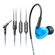 Tuna-S6 sports earphone mobile phone headset with microphone HIFI noise cancelling bass headsets music stereo headphones