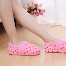 Women Men Anti Slip Shoes Winter Warm Soft Cotton Antiskid Indoor Home Slippers
