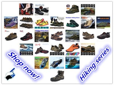 Slip Resistant Waterproof Hiking Shoes Breathable Men Casual High-top