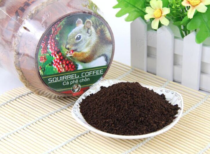 New store promotions BUY 3 GET 4 Senior squirrel coffee powder Vietnam kopi luwak pure black