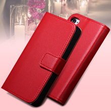 1pcs New Book Stylish Genuine Leather Case for iphone 4 4S Stand Flip Cover Card Holder Holster YXF01253