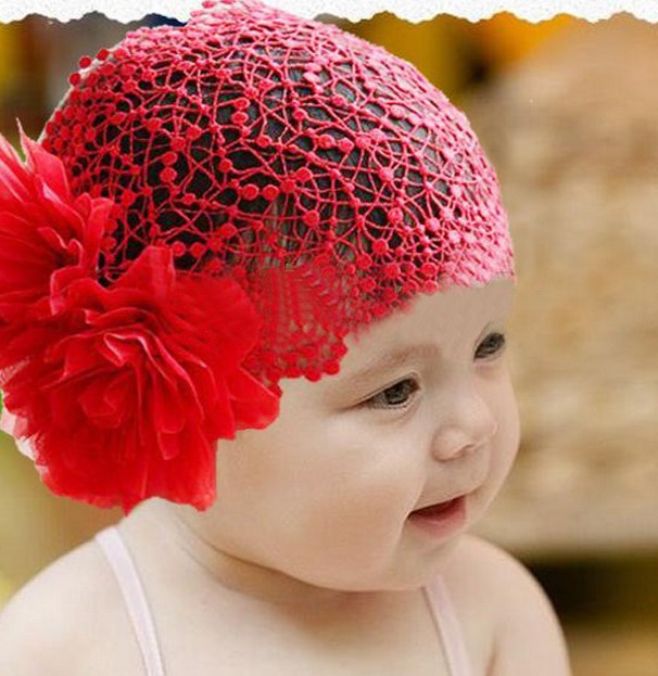 769 New baby headband hair extensions 514 Wholesale headband hair extensions Baby Infant Girls Lace Flower   