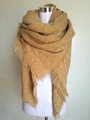 Fashion Woman Wrap Shawl Women Scarves Solid Scarf Sleeves Winter Warm Crochet Knit Long Soft Wrap