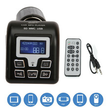 Mini Portable FM Transmitter Car MP3 Music Player Wireless Bluetooth LCD Screen Radio Car Kit Audio Player FM Modulator Adapter