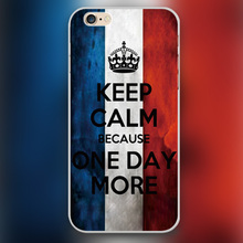 One day more words Design transparent case cover cell mobile phone cases for Apple iphone 4 4s 5 5c 5s 6 6s 6plus hard shell