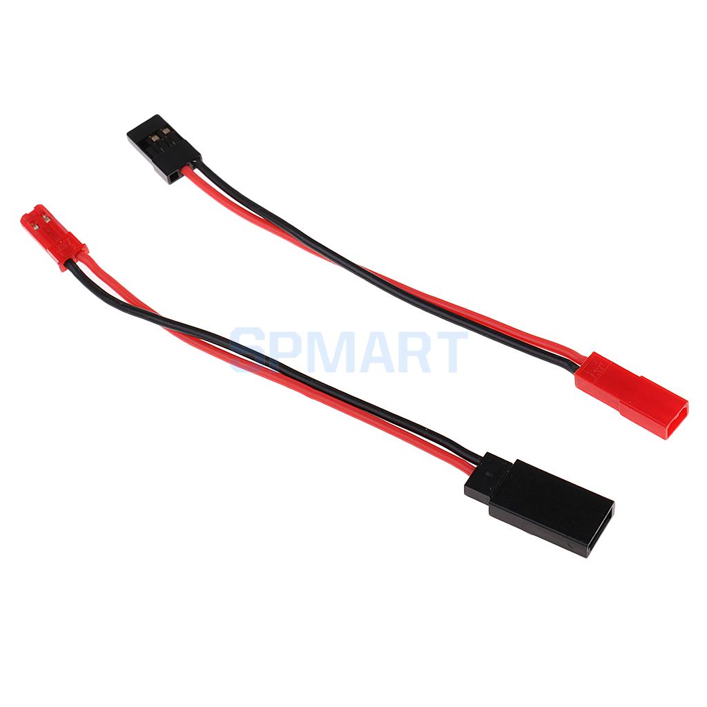 JST Female to JR FUTABA Servo Male Connector Adapter RC  New. 