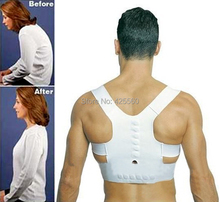 NEW Magnet Posture Back Shoulder Corrector Support Brace Magnetic Therapy Belt Therapy Adjustable Free Shipping