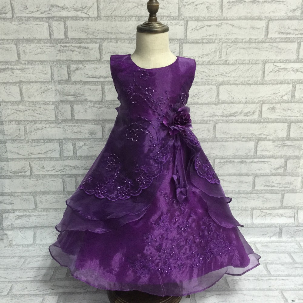 Wholesale Hot Sale Dress Plus Size For 1 16 Years Girl Party Dress 2015 