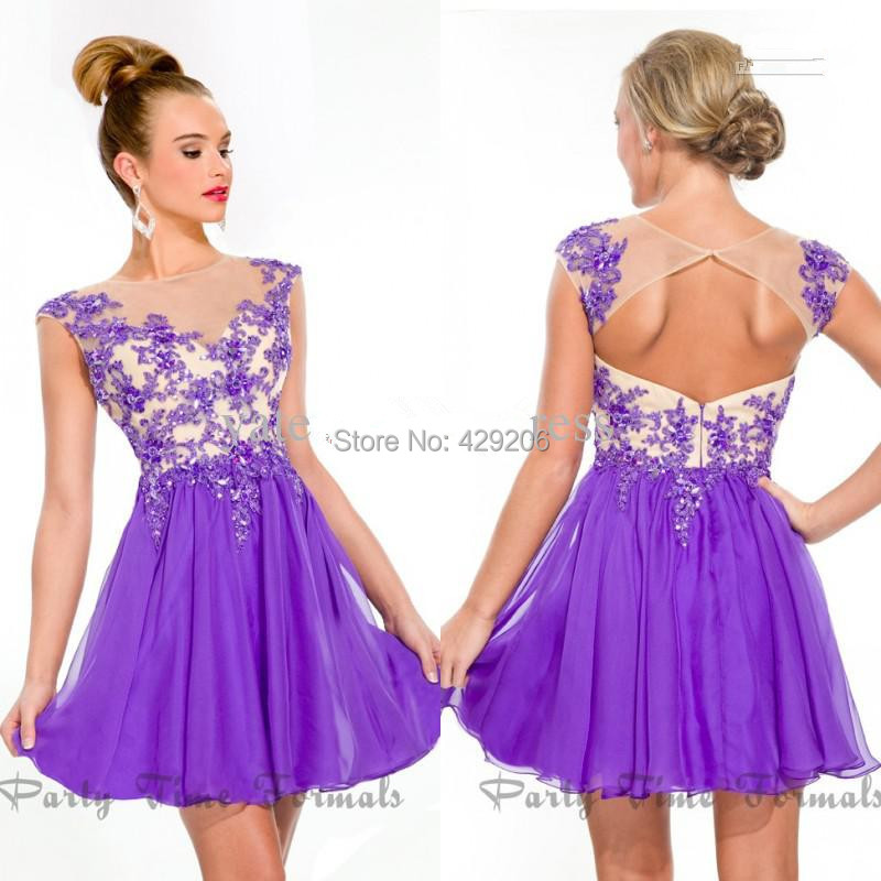 Collection Purple Dresses For Juniors Pictures - Reikian