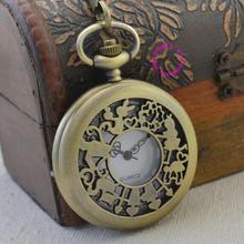 fashion quartz pocket watch man alice in wonderland rabbit cat men vintage fob watches retro new