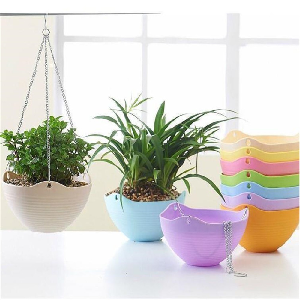 Compra plantas con flores cestas colgantes online al por mayor de China