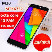Best 5.0 inch mobile phone mtk6752 octa core Smartphone 4G RAM 16G ROM 1920*1080 screen 13MP andriod phone