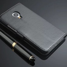 Luxury Retro Leather Case Wallet Stand Pouch Card Holders Accessories Flip Cove for Wileyfox Swift (has silionce case inside)