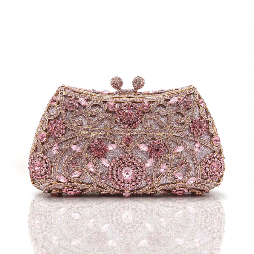 topshop pink clutch bag