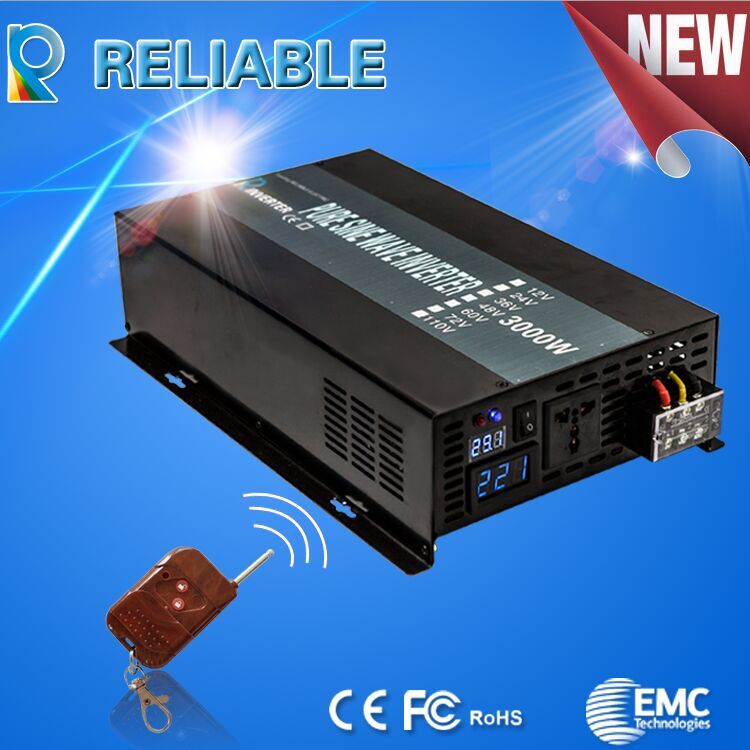 3000w pure sine wave off grid inverter gernerator solar power 12vdc ac voltage converter with remote control home power supply 3000w pure sine wave off grid inverter gernerator solar power 12vdc ac voltage converter with remote control home power supply