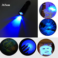 AA Battery UV Led Flashlight Torch Light 365nm Ultra Violet Light Ultraviolet Blacklight For Marker Checker
