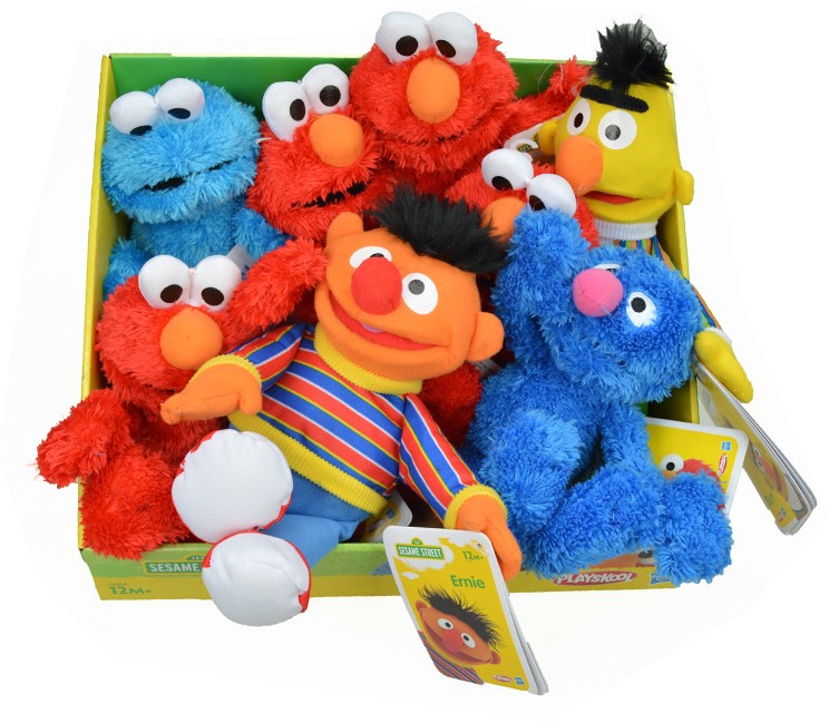 elmo cookie monster toy