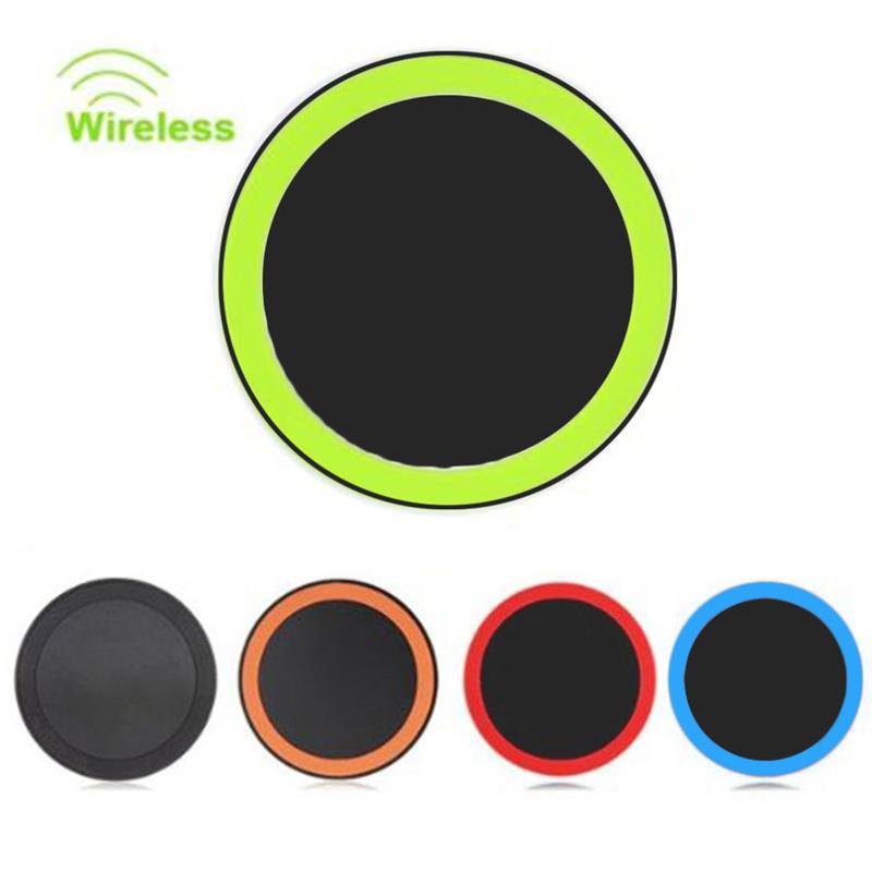 Round Power Bank Wireless Charging Pad Mini Universal Qi Wireless