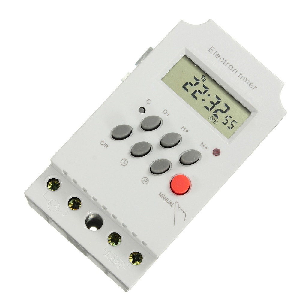 Compra Temporizador kg316t interruptor ac 220 v 25a online al por mayor