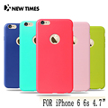 Newest recommended Candy colorful Soft texture TPU Silicon Phone Cases for iPhone 6 6S 4 7