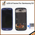 LCD display for Samsung Galaxy S3 i9300 i9305 i747 i535 LCD screen touch digitizer frame home