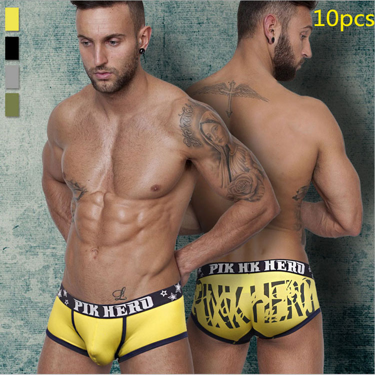 2016 Sale Arrival Print Cuecas Hero font b Men b font font b Underwear b font